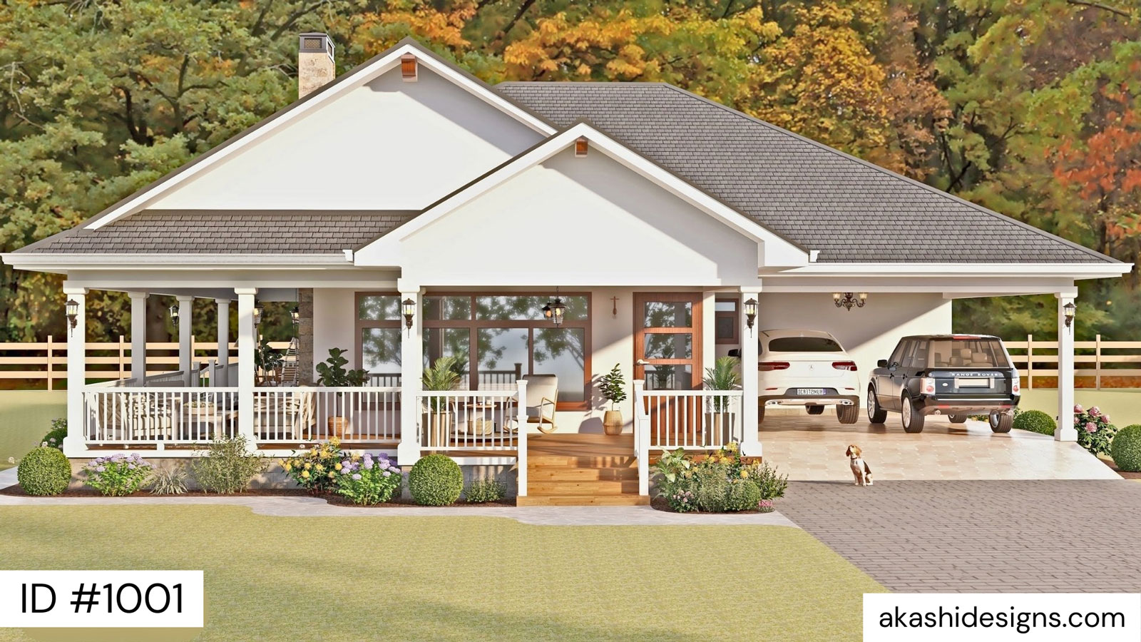 Project 1001 — 3 Bedroom House Plan