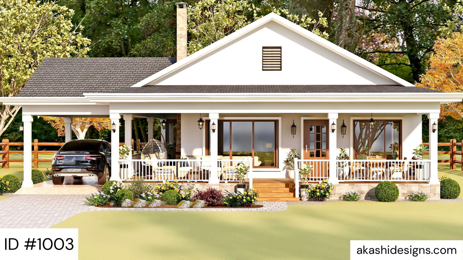 Project 1003 — 2 Bedroom House Plan