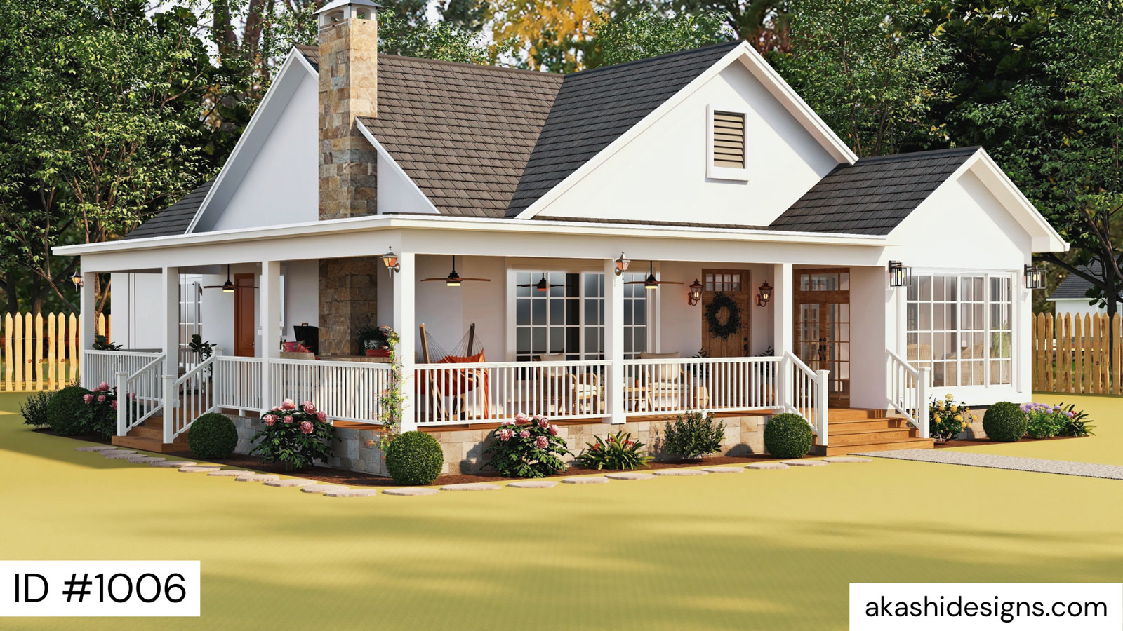 Project 1006 — 2 Bedroom House Plan