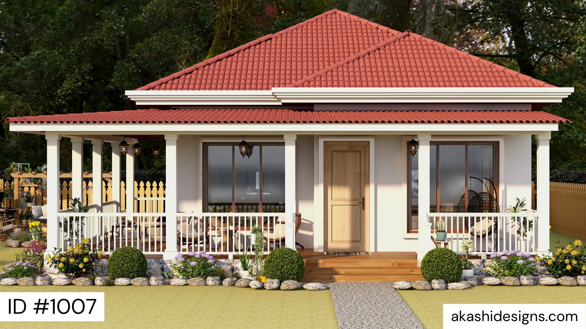 Project 1007 — 2 Bedroom House Plan