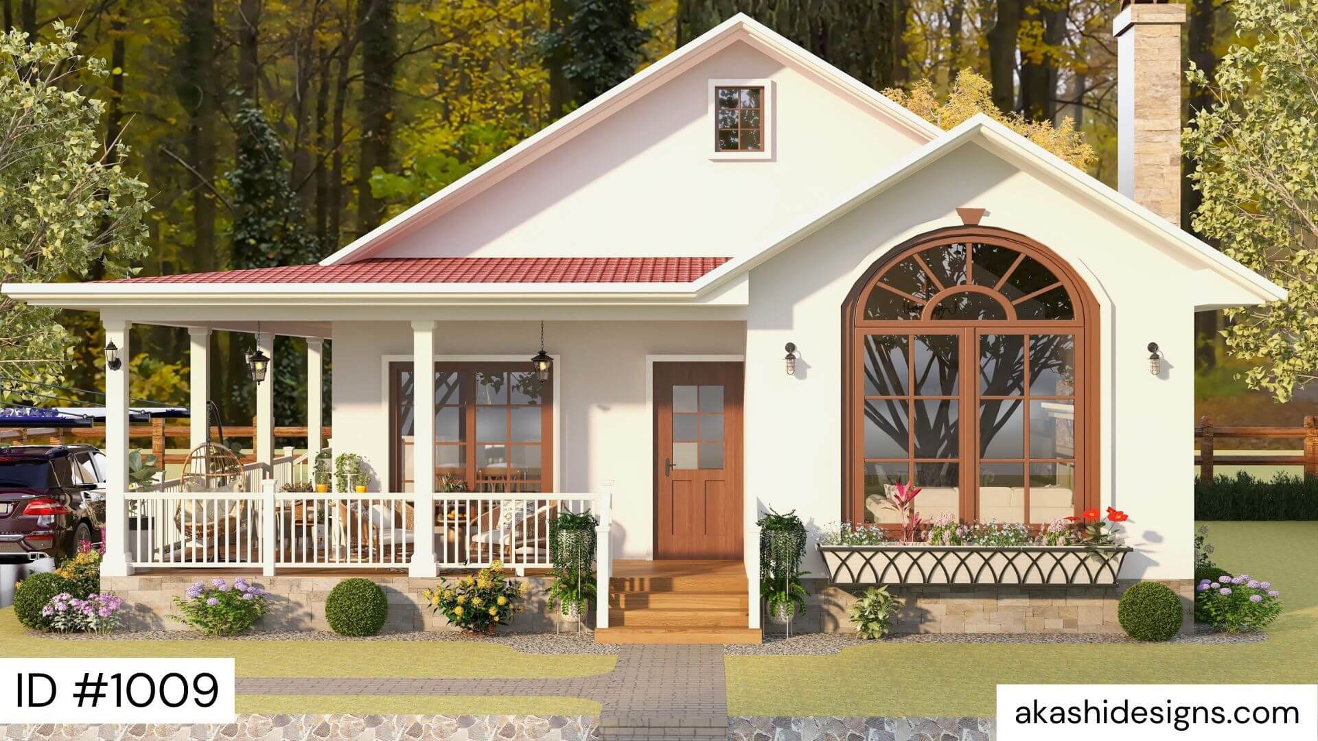 Project 1009 — 2 Bedroom House Plan