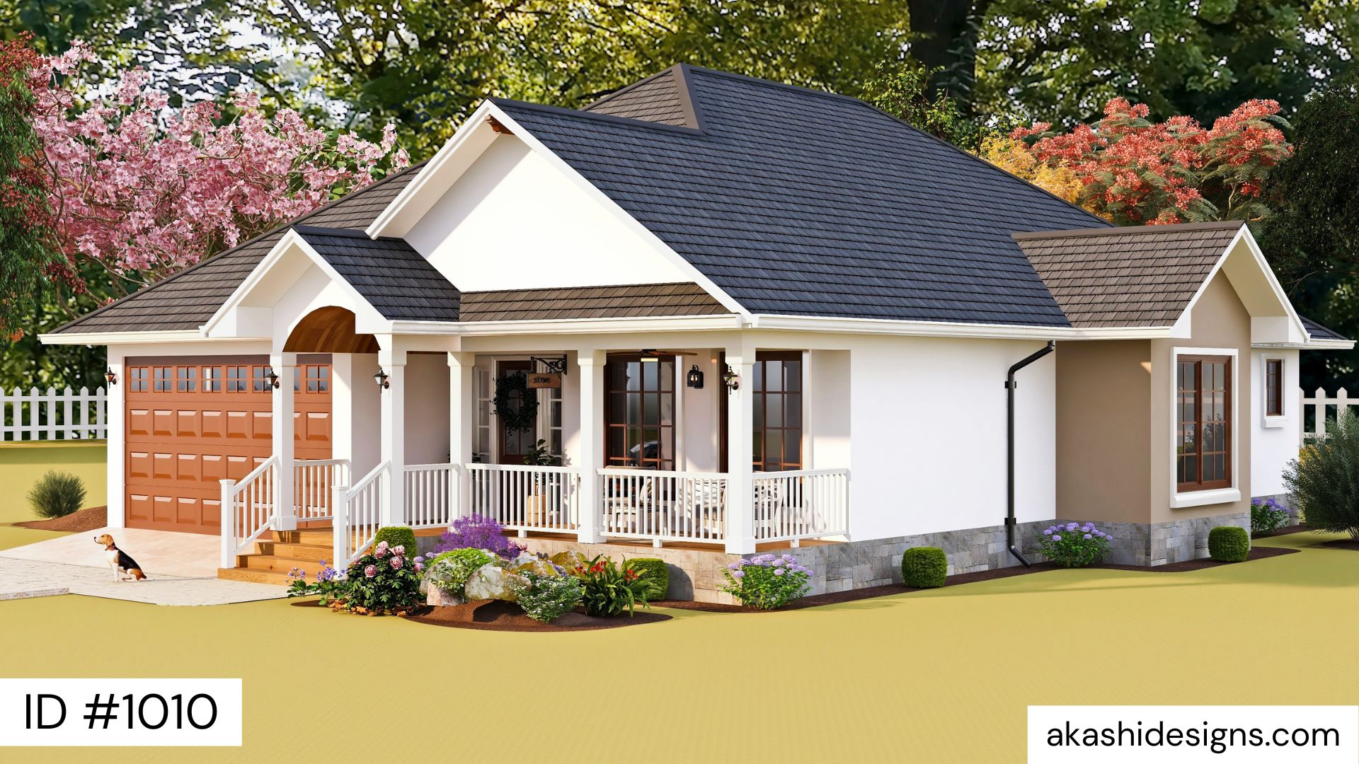 Project 1010 — 2 Bedroom House Plan