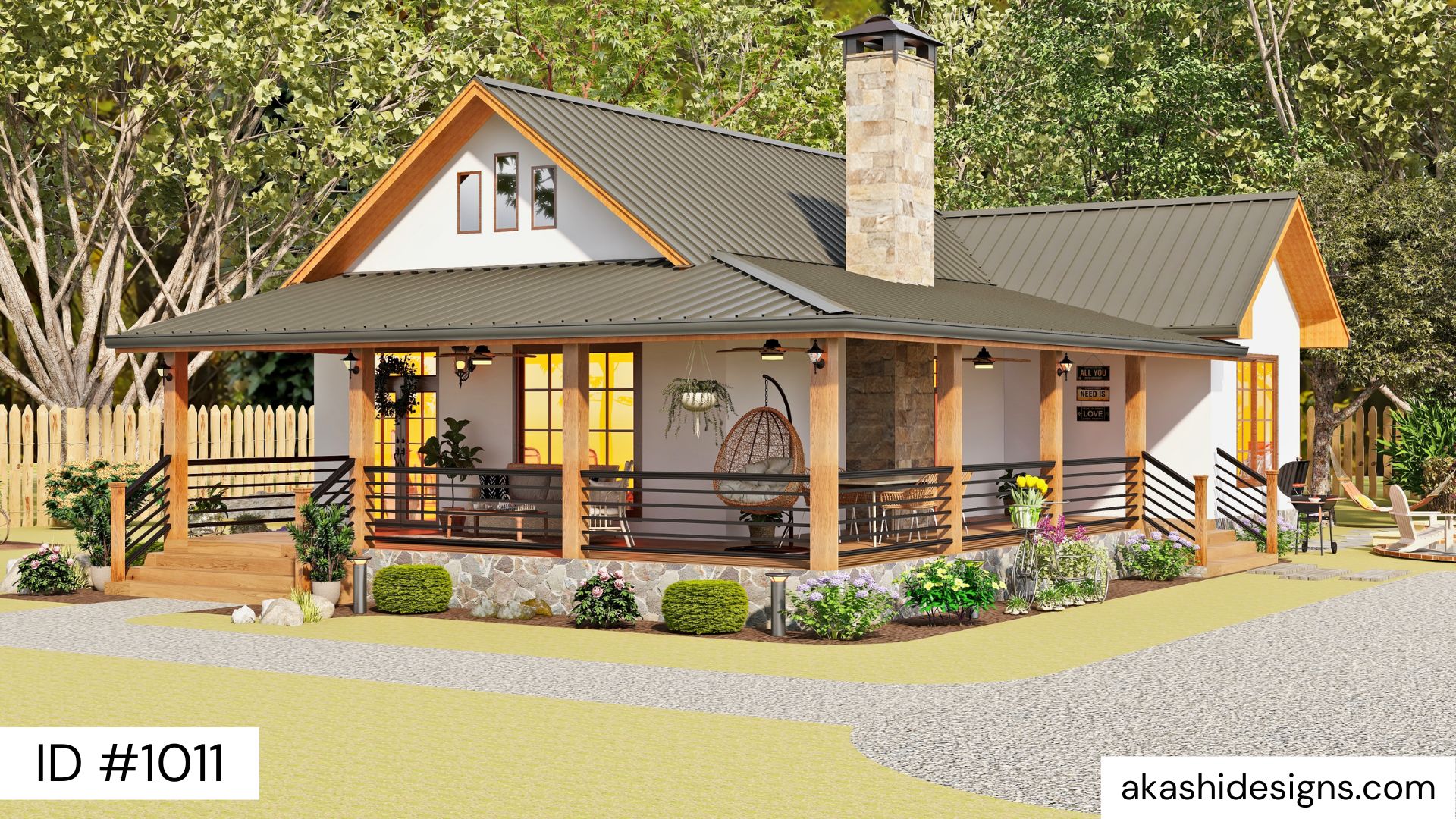 Project 1011 — 2 Bedroom House Plan