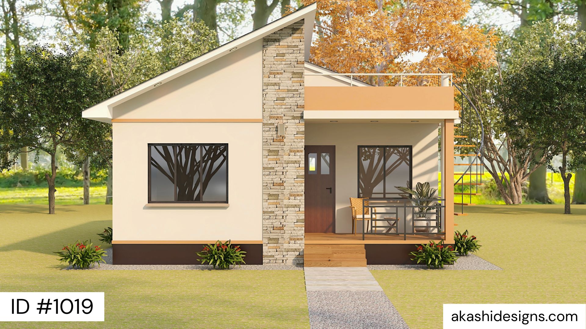 Project 1019 — 3 Bedroom House Plan