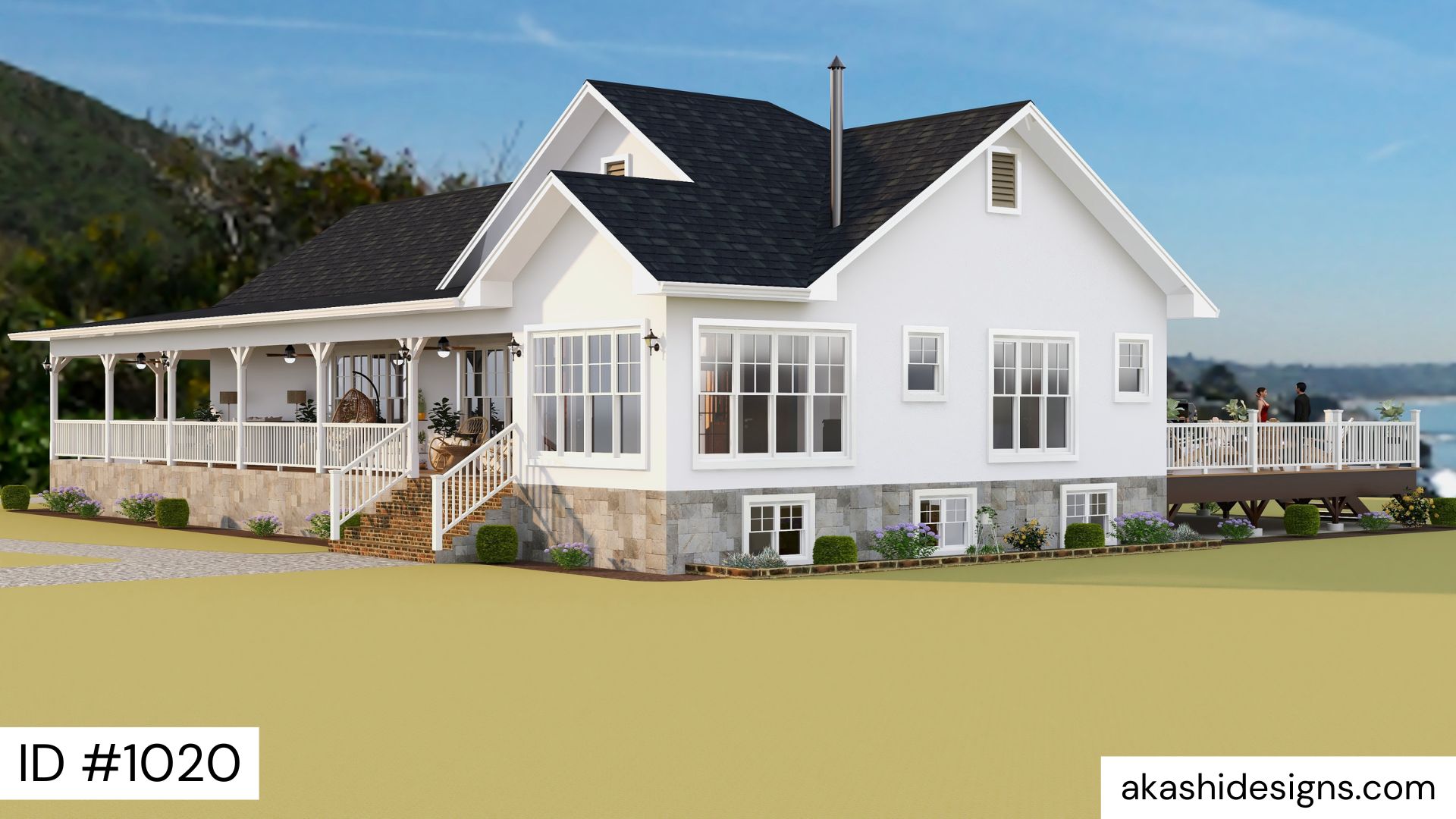 Project 1020 — 4 Bedroom House Plan