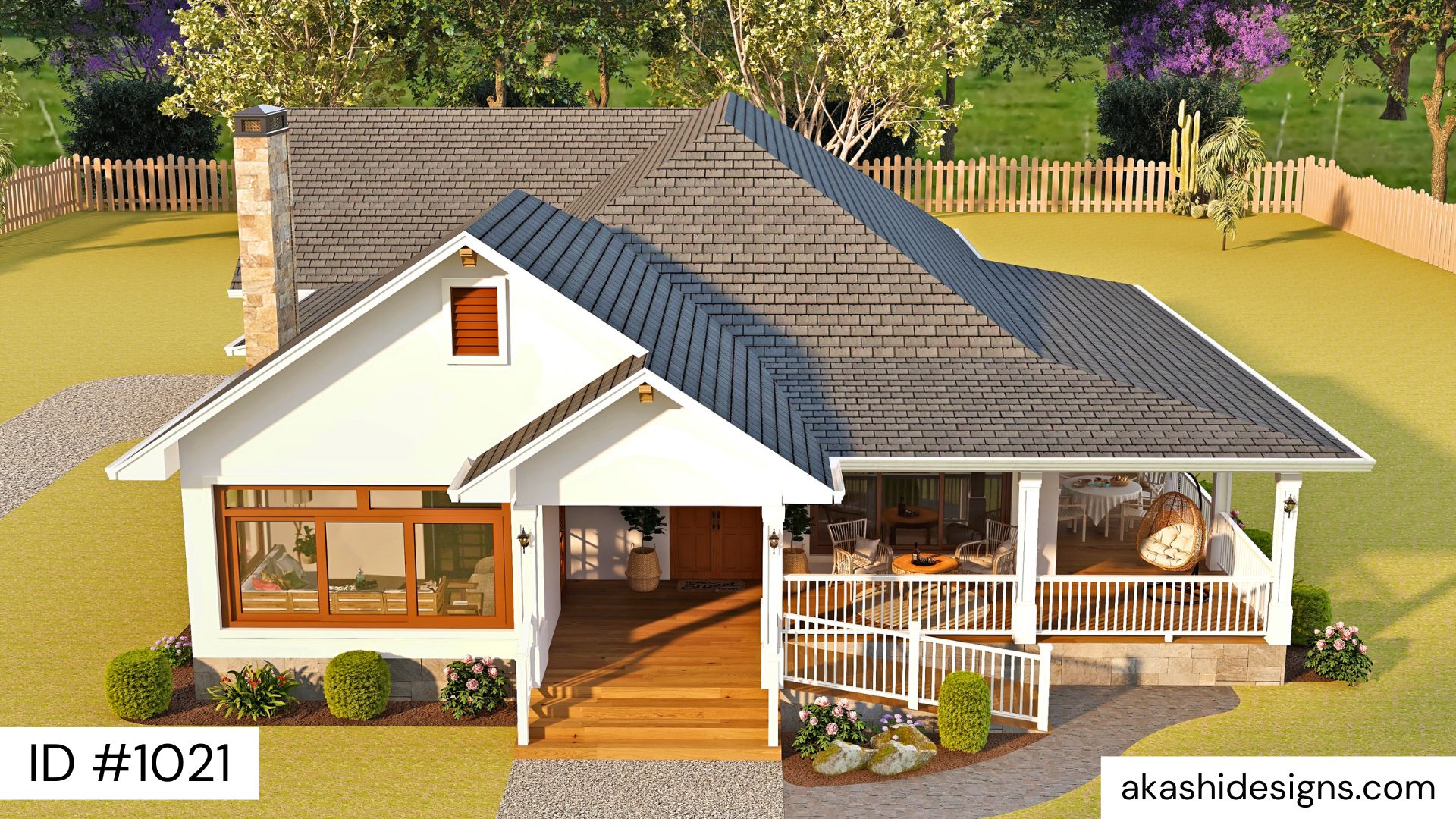 Project 1021 — 2 Bedroom House Plan
