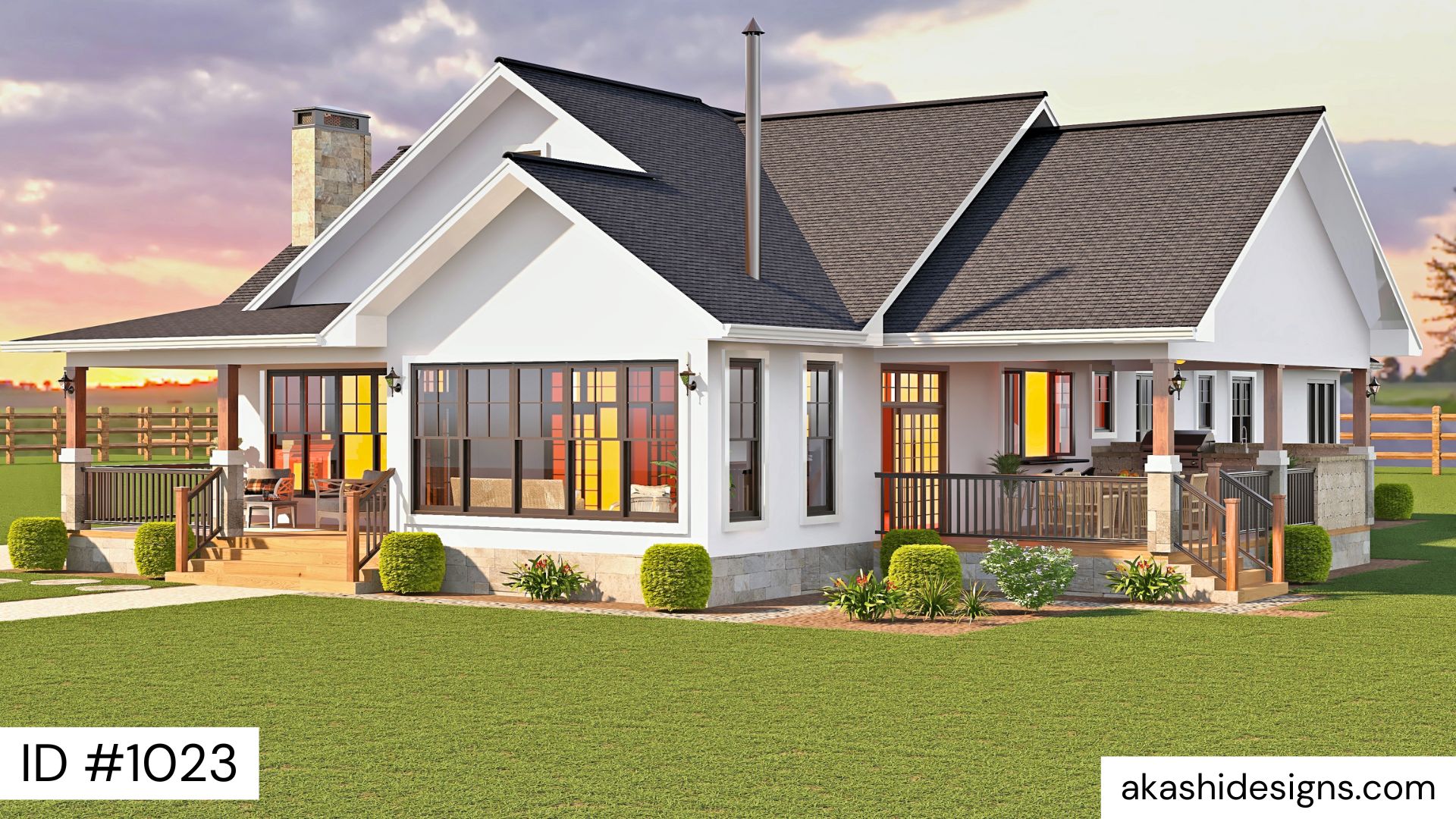 Project 1023 — 3 Bedroom House Plan