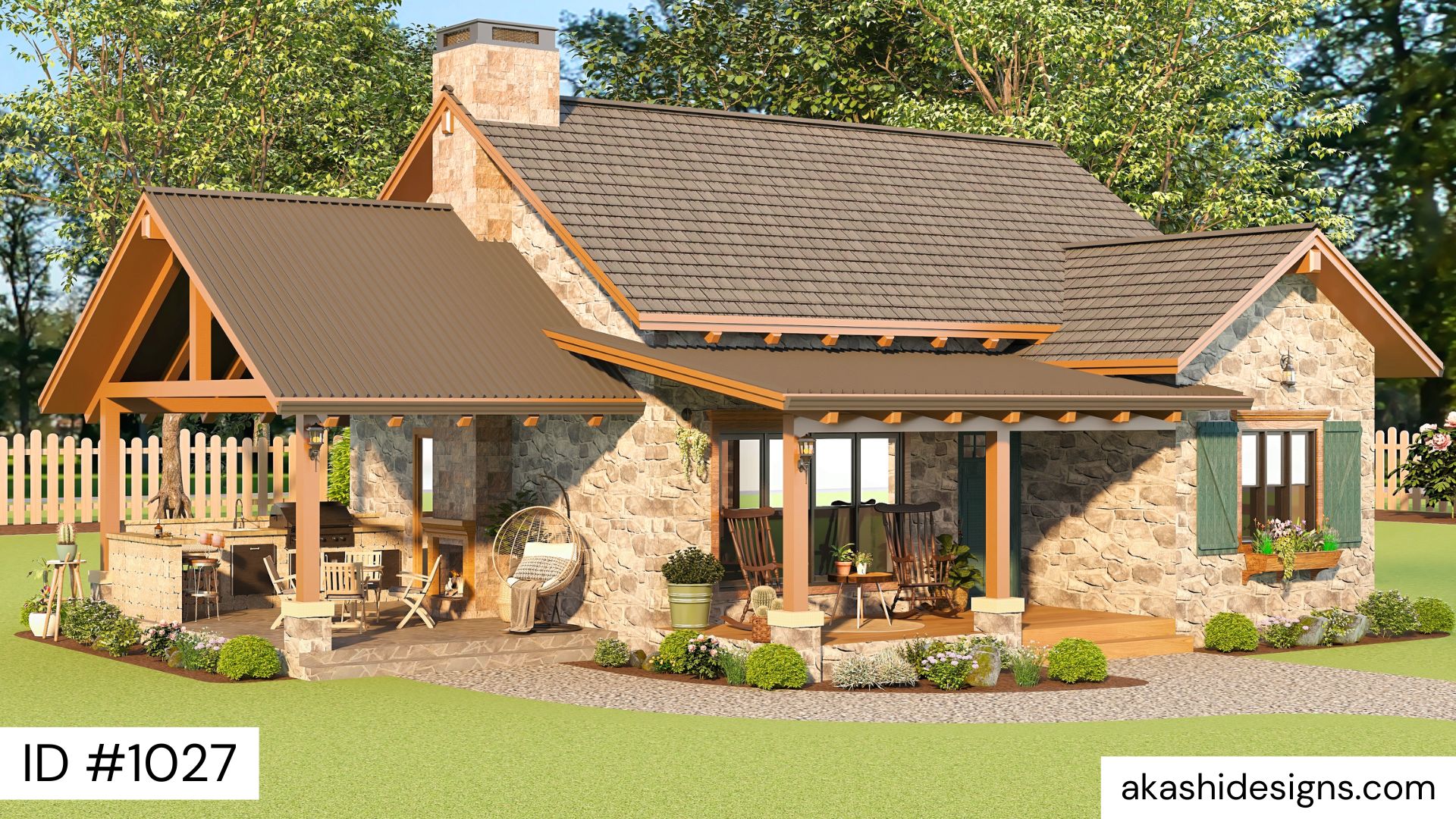 Project 1027 — 2 Bedroom House Plan