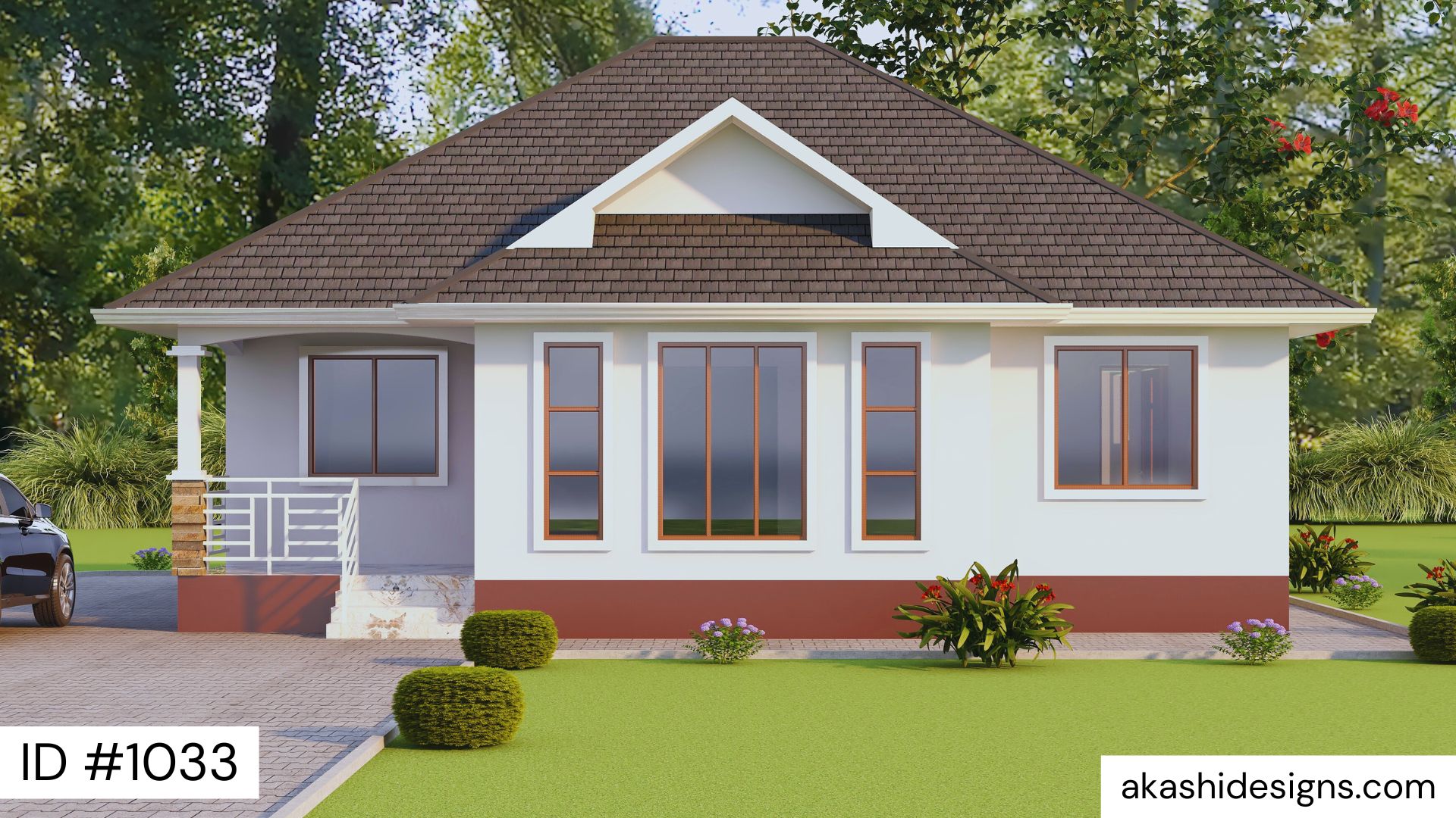 Project 1033 — 3 Bedroom House Plan