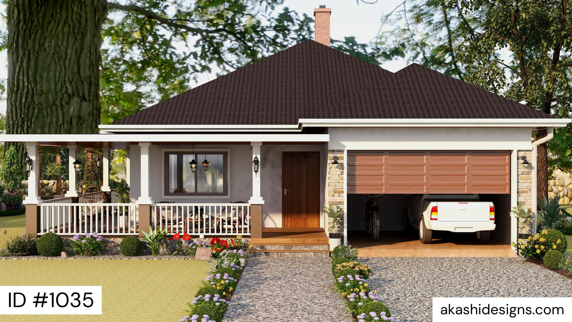 Project 1035 — 3 Bedroom House Plan