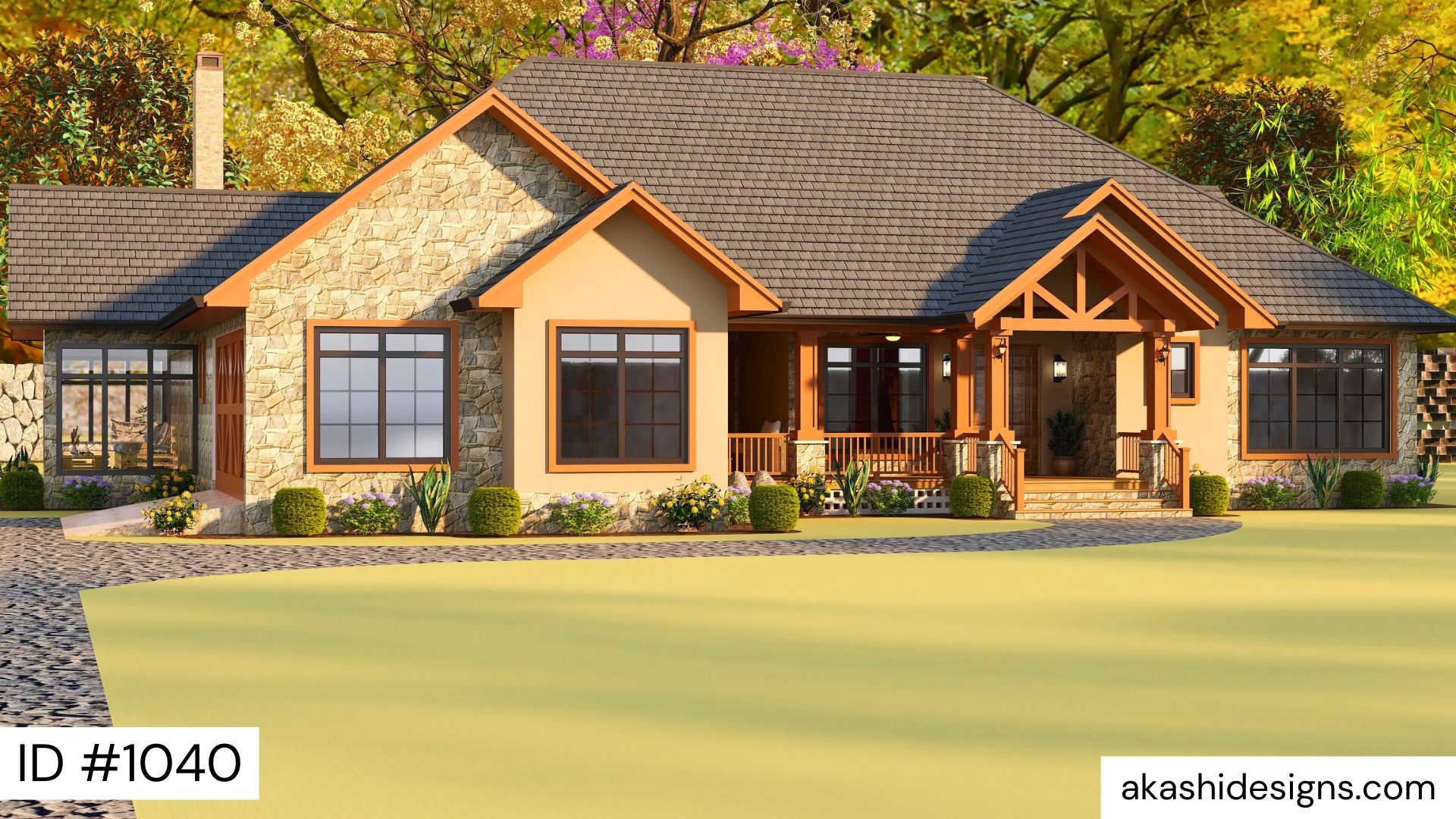 Project 1040 — 3 Bedroom House Plan