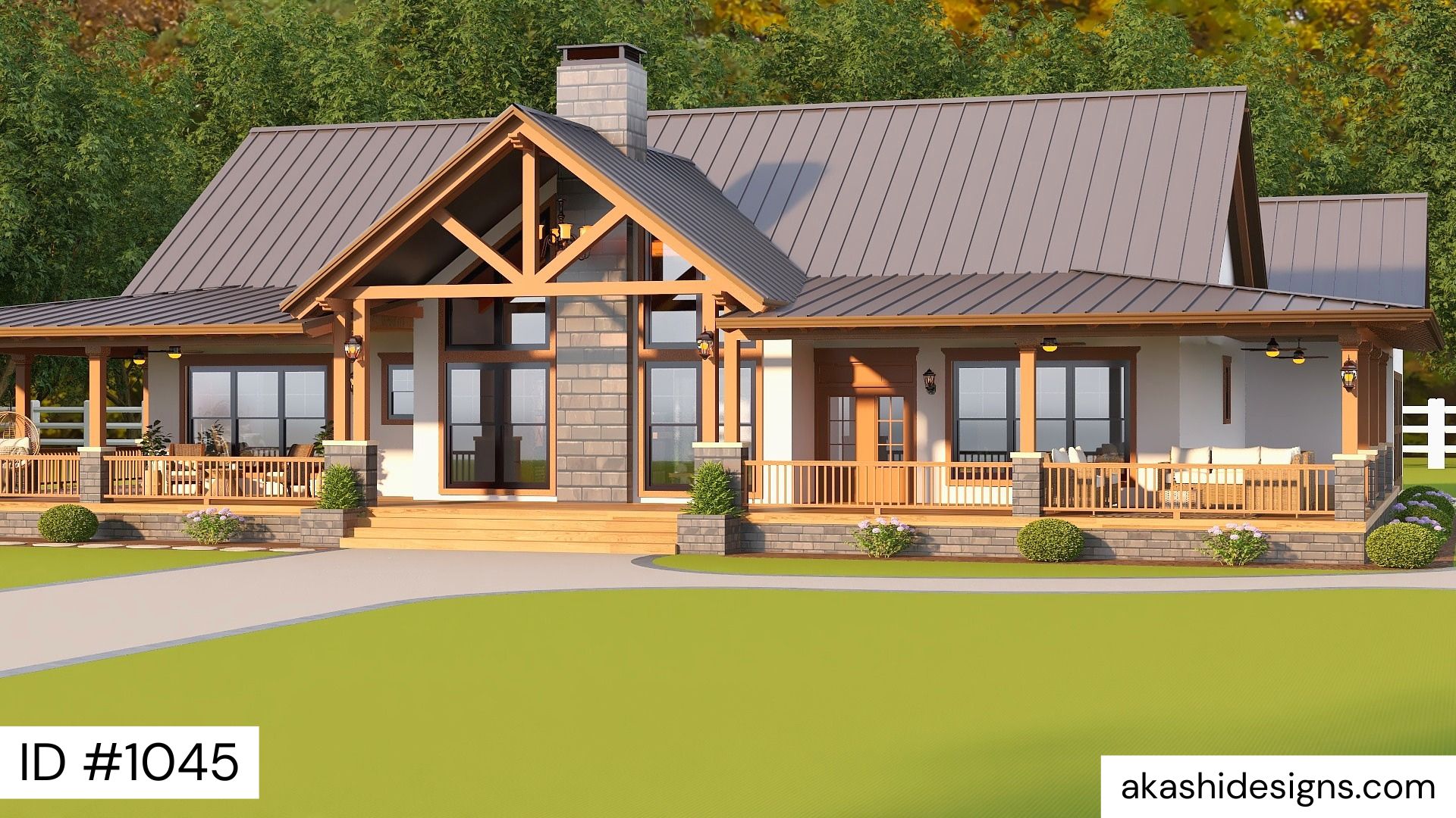 Project 1045 — 3 Bedroom House Plan