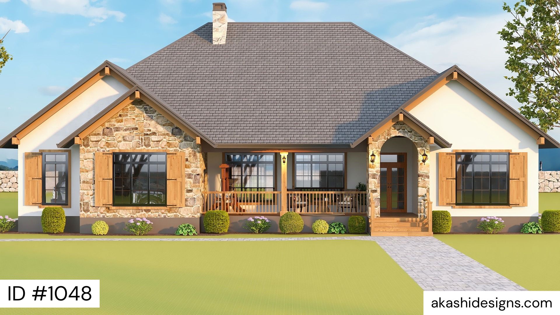 Project 1048 — 3 Bedroom House Plan