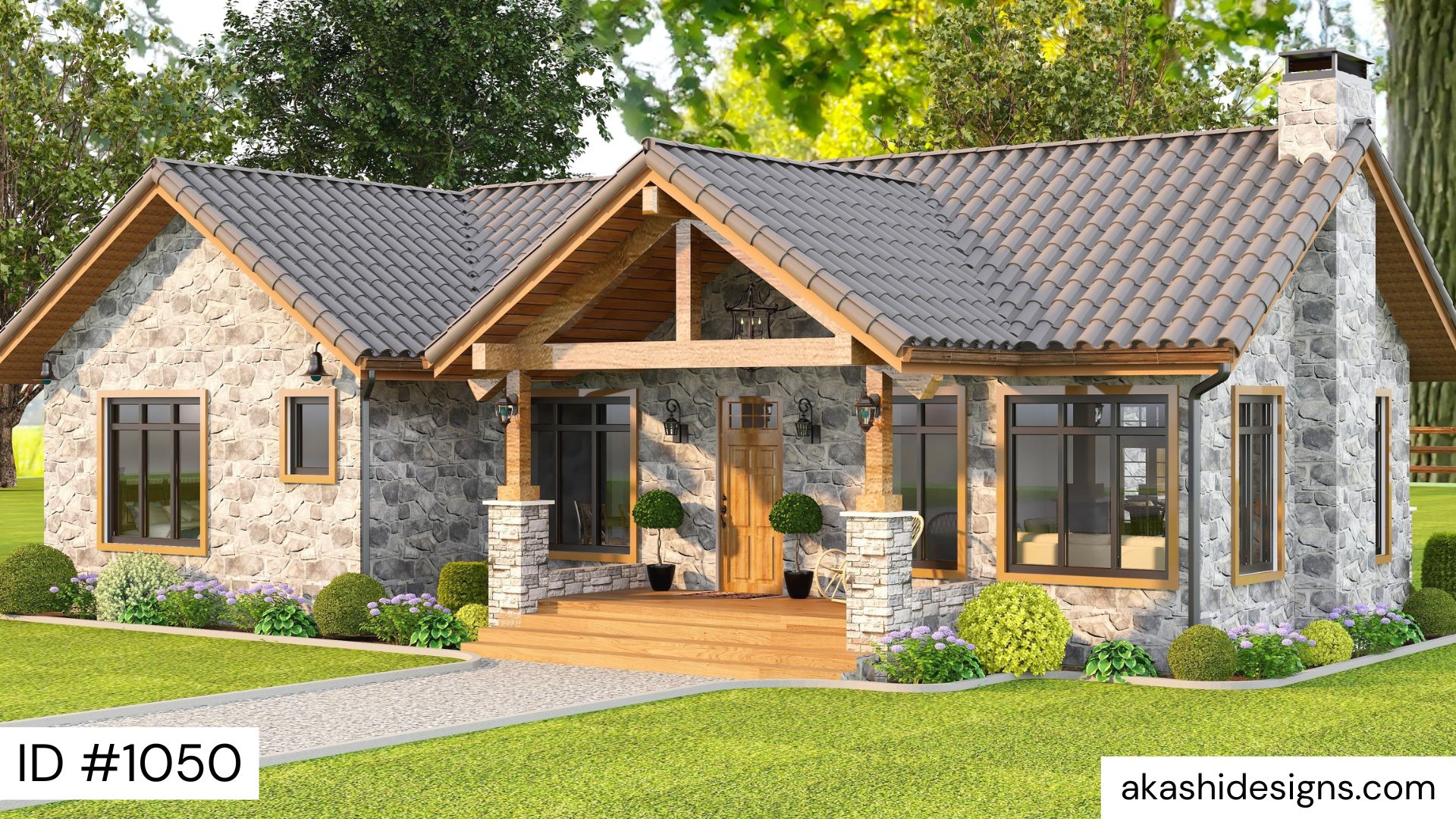 Project 1050 — 3 Bedroom House Plan