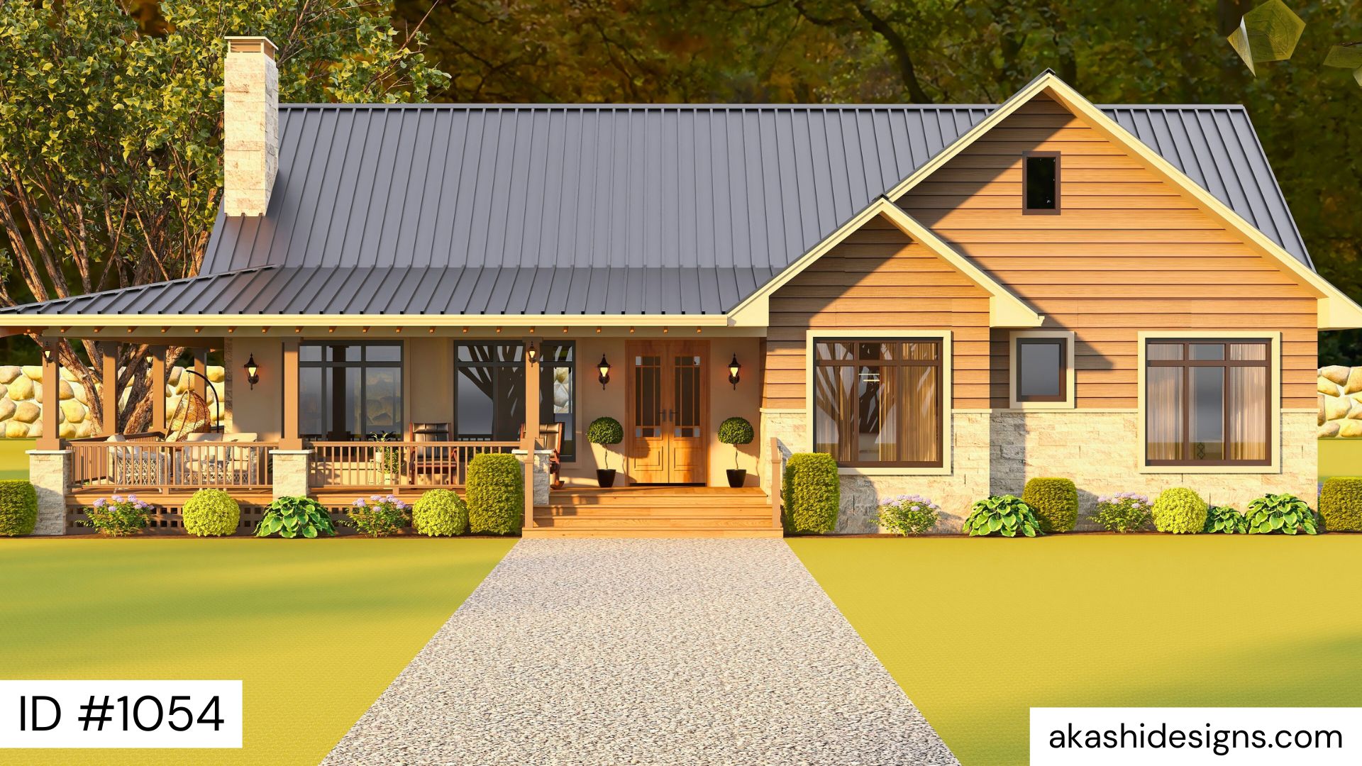 Project 1054 — 3 Bedroom House Plan